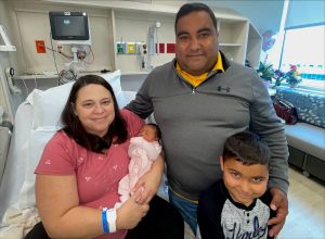 Local family welcomes first baby born at the new WVU Medicine Children’s